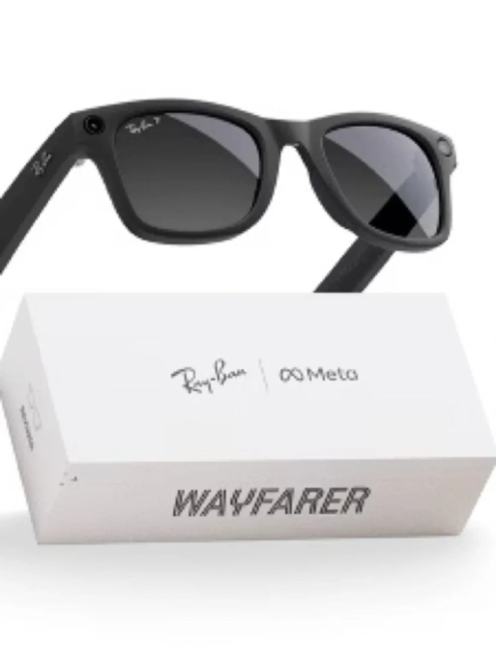 Meta Ray-Ban (Gen 2), Wayfarer, Matte Black | Smart AI Glasses